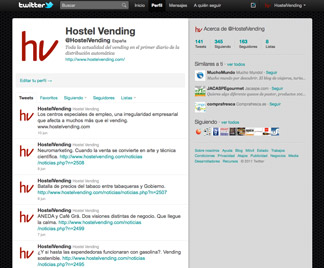 facebook twitter redes sociales social networks vending machines maquinas expendedoras
